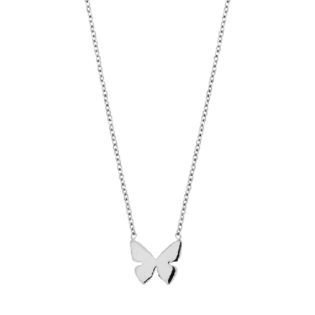 Edblad Papillon Necklace Smycken & klockor Dam Grå ONESIZE