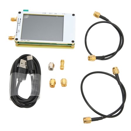 Til NanoVNA Vector Network Analyzer 2,8 tommer Touch Screen MF HF VHF UHF Antenneanalysator Hvid