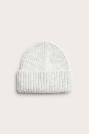 Kappahl | Strikkelue | Lysegrå