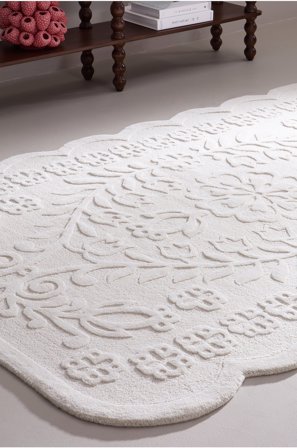 Jotex - Ullteppe 160x230 Cm Ull/Viskose Natural ALBA - Kjøp Ulltepper hos Jotex