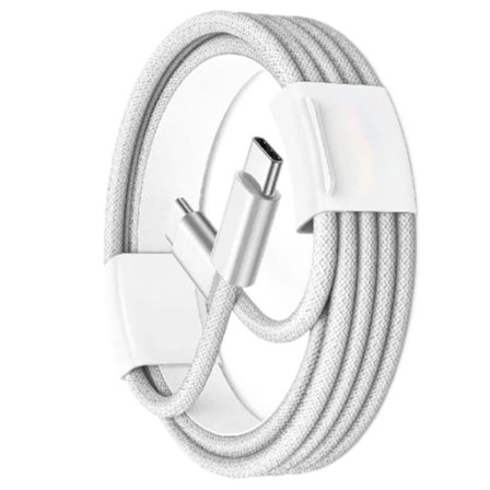 INF 2-pack USB C till USB C-kabel, 60W snabbladdningskabel för iPhone 15/16