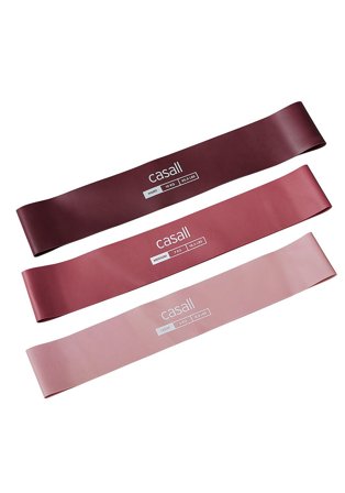 Casall Rubber bands 3 pack Pink mix, Sport & Velvære, Fitnessudstyr, Træningselastikker