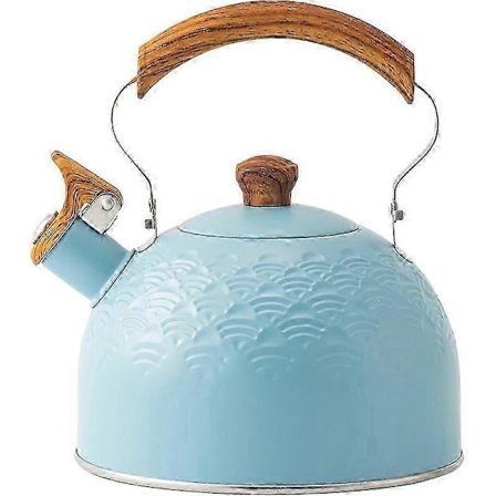 3L Fløytekjele Tre Kokende Tekanne Plystrende Komfyrtopp