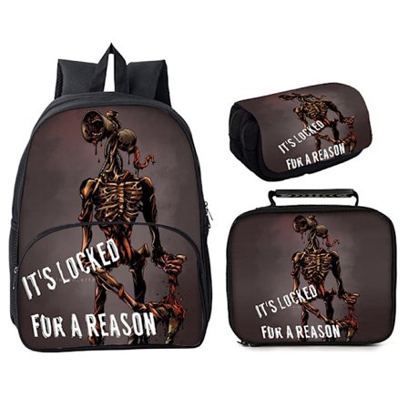 Sirenhuvud 3-delad studentväska, stil 4