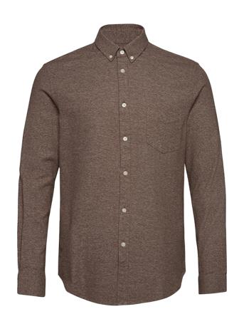 Liam Ba Shirt 11245 Skjorte Uformell Brun Samsøe Samsøe