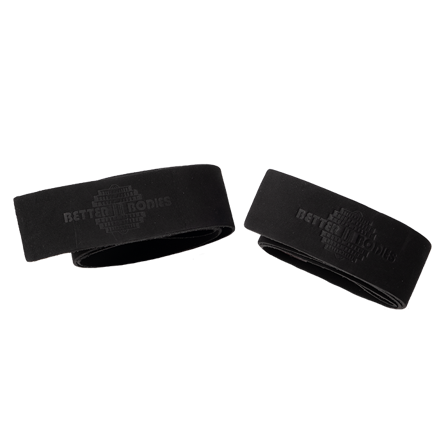 Better Bodies Gear Lifting Straps Läder Svart