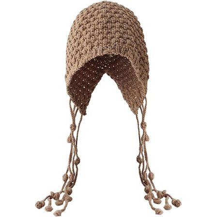 Strikket lue med øreklaffer | Strikket Beanie Dusk Ski Snøluer Ullue - Øreklaffer Strikkede luer Varm Beanie Lue for Studenter M