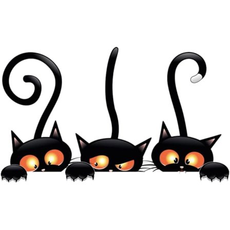 Bilklistermærke, katteklistermærke til bil, reflekterende klistermærker, katteklistermærke