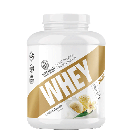 Swedish Supplements Whey Deluxe Vassleprotein 1800 g