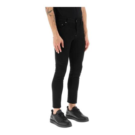 Dsquared2, Jeans Czarny, Mężczyzna, Rozmiar: S