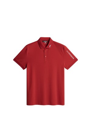 J.Lindeberg - Golf - Tour Tech Polo - Red - - S