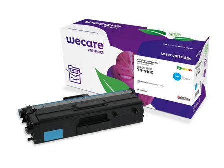 Wecare Toner BROTHER TN-910C 9K cyan - Lyreco - Toner och bläck - Tonerkassetter - Toner WeCare
