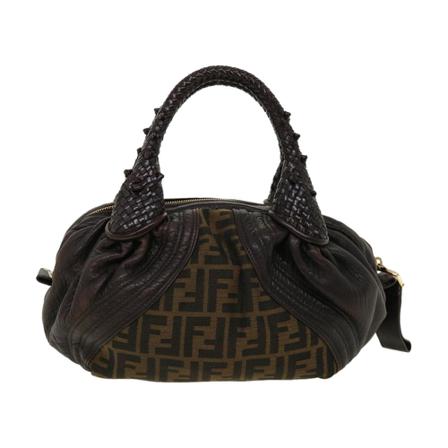 Fendi Vintage Handbags Brun, Dame Vintage Tasker, Størrelse: ONE Size
