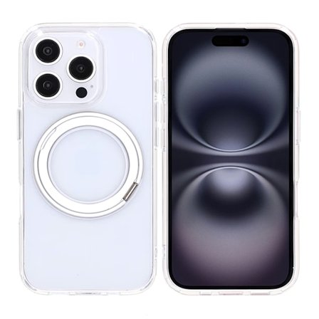 iPhone 16 Pro Mobilskal med Magsafe Stativ - Transparent