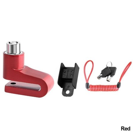 Tyverisikring Lås El Scooter Skive Bremse Lås med Stål Wire Cykel Mountain Bike Motorcykel skive lås Sikkerhed Tyveri Beskyttelse