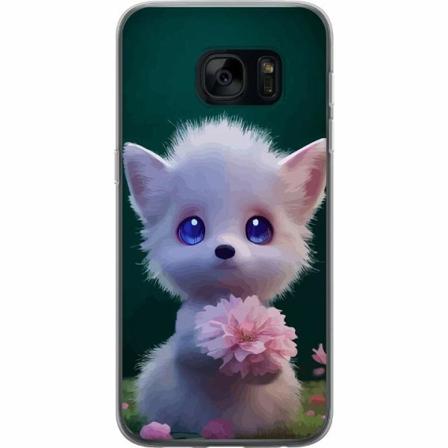 Samsung Galaxy S7 Genomskinligt Skal Kawaii