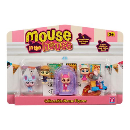 Mouse in the house 5-pack Musfigurer Vespa