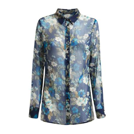 Guess Blouse , Blauw , Dames , Maat: XS