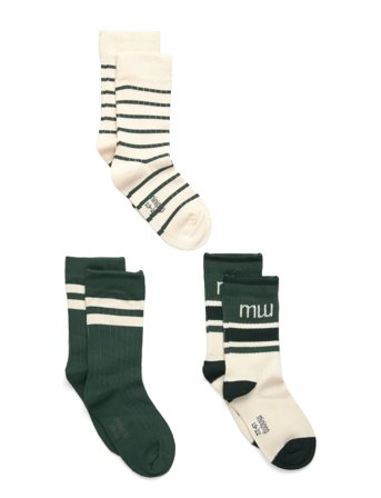 Minipop Season Bamboo Socks 3 Pcs Cream Minipop