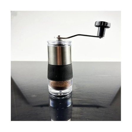 Manuel Kaffekværn Mini Rustfrit Stål Håndkværn til Kaffebønner Skummer Køkkenredskaber Kaffe