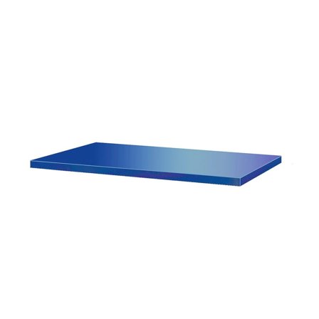 Extra steel shelf, blue