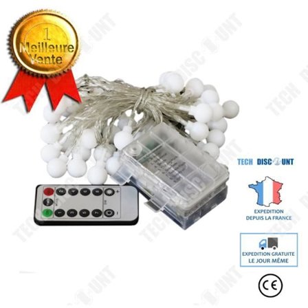 LED-ljusslinga - TD - 50m - 400 LEDs - Varm vit - Inomhus