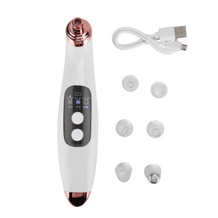 6 i 1 Elektrisk Pore Cleanser Fjern Hudorme Bumser Instrument Ansigtsrensningsværktøj