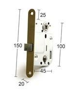 ASSA 2020 Låskasse 75 mm låsedybde, Dør- & vindusbeslag