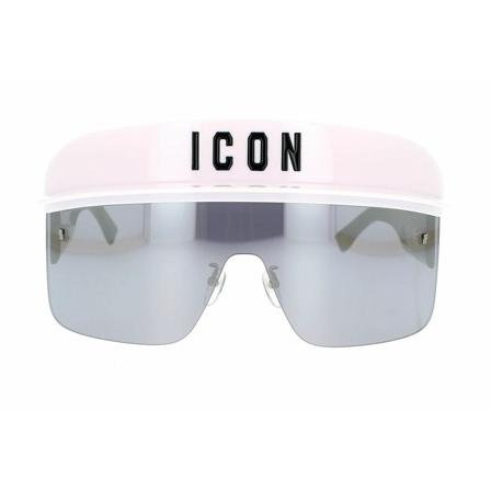 Dsquared2 SunBril , Wit , Heren , Maat: ONE Size Zonnebrillen