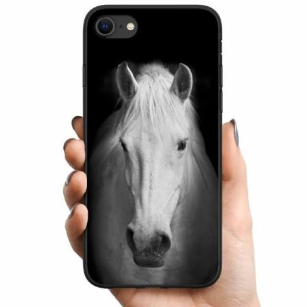 Apple Iphone 7 Tpu Mobilskal Vit Häst