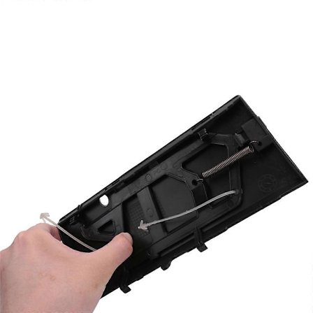 1 par bil främre stötfångare dragkrok skydd lock bogseringshål lock släpvagns trim lock för-BMW E34 525I 530I 540