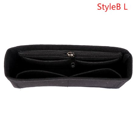 1. Kvinders Indsats Taske Filtstof Håndtaske Organizer Taske{hw}