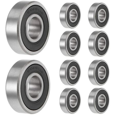 10 kpl 6000-2RS kumitiivistetyt syväuuroruulipallot 10x26x8mm syväuuroruulipallolaakeri 6000-2RS