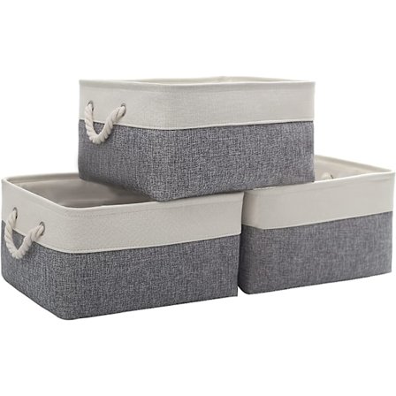 Stora Förvaringskorgar i Tyg, Leksakskorgar, Dekorativa Korgar