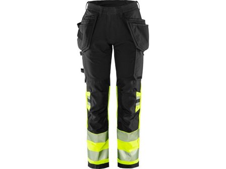 FRISTADS Hantverkarbyxa varsel stretch dam 2663 GSTP kl1 42 - Lyreco - Arbetskläder - Varselkläder - Varselbyxor
