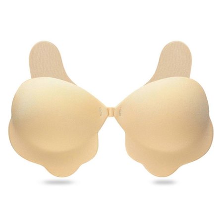 Kvinnors Självhäftande BH Axelbandslös Push Up BH Bröstlyft med Klister på Bröst Rygglös Nippelskydd A