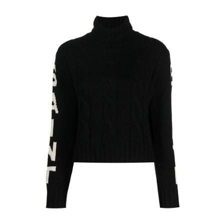 MC2 Saint Barth Turtlenecks Sort, Dame Rullekraver