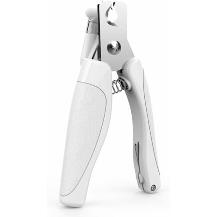 Katt- och hundklosax, klosax för katt och hund, blad i rostfritt stål, inbyggd nagelfil och nageldammförvaringslåda för katter och valpar