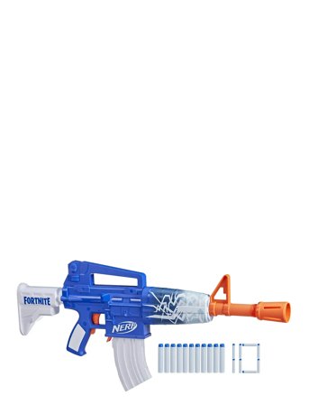 Fortnite Blue Shock Patterned Nerf