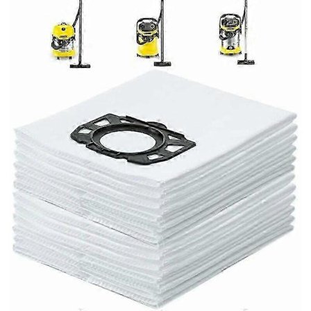 12 dammsugarpåsar för Kärcher WD4 WD5