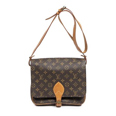 Louis Vuitton Vintage Pre-owned Cartouchiere GM , Bruin , Dames , Maat: ONE Size Vintage Tassen