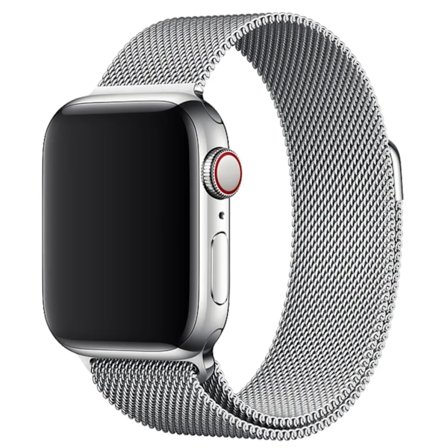 Milanese Apple Watch Armbånd til 38mm/40mm/41mm - Sølv