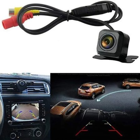 Högupplöst Mörkerseende Vattentät Backkamera Plug-In[D]