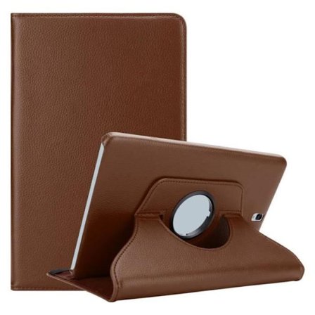 Etui för Samsung Galaxy Tab S3 (9.7 tum) Fodral i BRUN SVAMP Skydd Plånbok Wallet