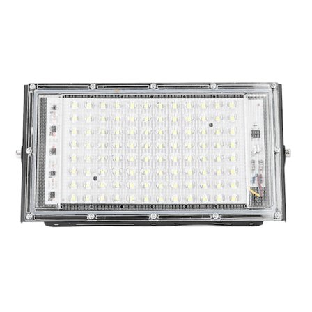 100W LED Flomlys Super Sterk 10000 Lumen 120 Graders Vinkel Flomlys Kald Hvit IP66 Vanntett Lys 220-240V (FMY)