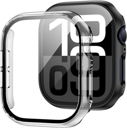 Tech-Protect Defense360 herdet glassdeksel for Apple Watch 10 (42mm) - Klar