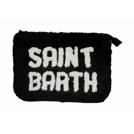 Saint Barth Bags Sort, Dame Clutch, Størrelse: ONE Size