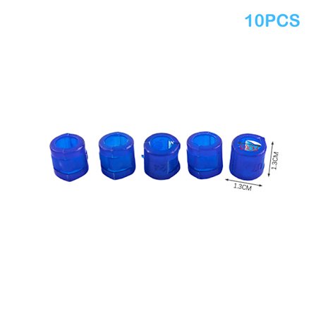 10ST Fågelklämringar Pigeon Foot Ring Plast Klämringar Fågel