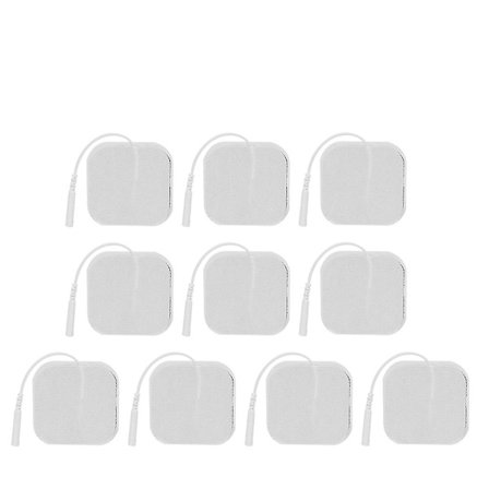 5*5cm elektrode plaster fysioterapi erstatningspute for kroppsmassasjeinstrument