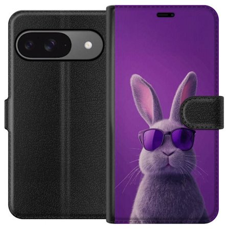 Kompatibelt Plånboksfodral till Google Google Pixel 9 Söt Kanin
